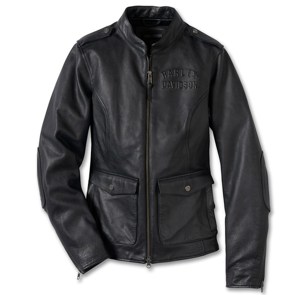 Harley-Davidson Jackets & Blazers - HARLEY DAVIDSON H-D Flex Layering System Captains Leather Jacket Outer Layer NWT